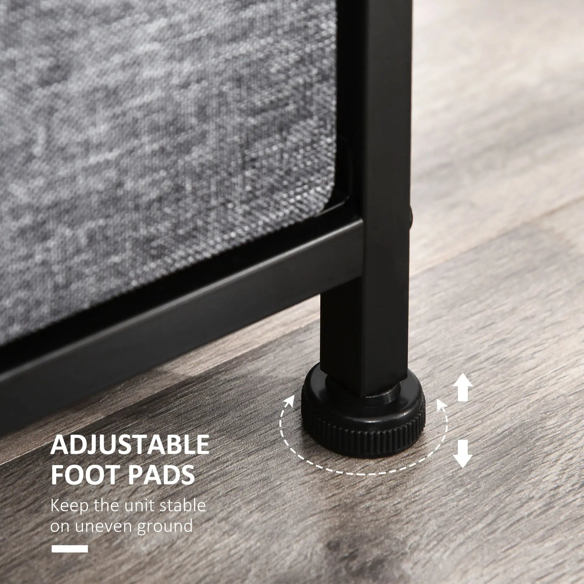 8-Bin Dresser Storage Tower, Fabric Bins with Metal Frame Storage Cabinets at Gallery Canada