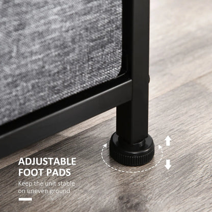 8-Bin Dresser Storage Tower, Fabric Bins with Metal Frame Storage Cabinets at Gallery Canada