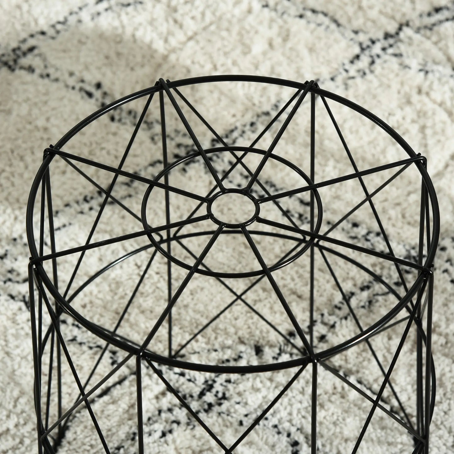 3 Nesting Coffee Tables With Storage, Round End Table, Basket Side Tables, Black Side Tables at Gallery Canada