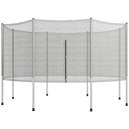 2FT Trampoline Net Enclosure, 8 Poles, Grey Trampolines Grey at Gallery Canada