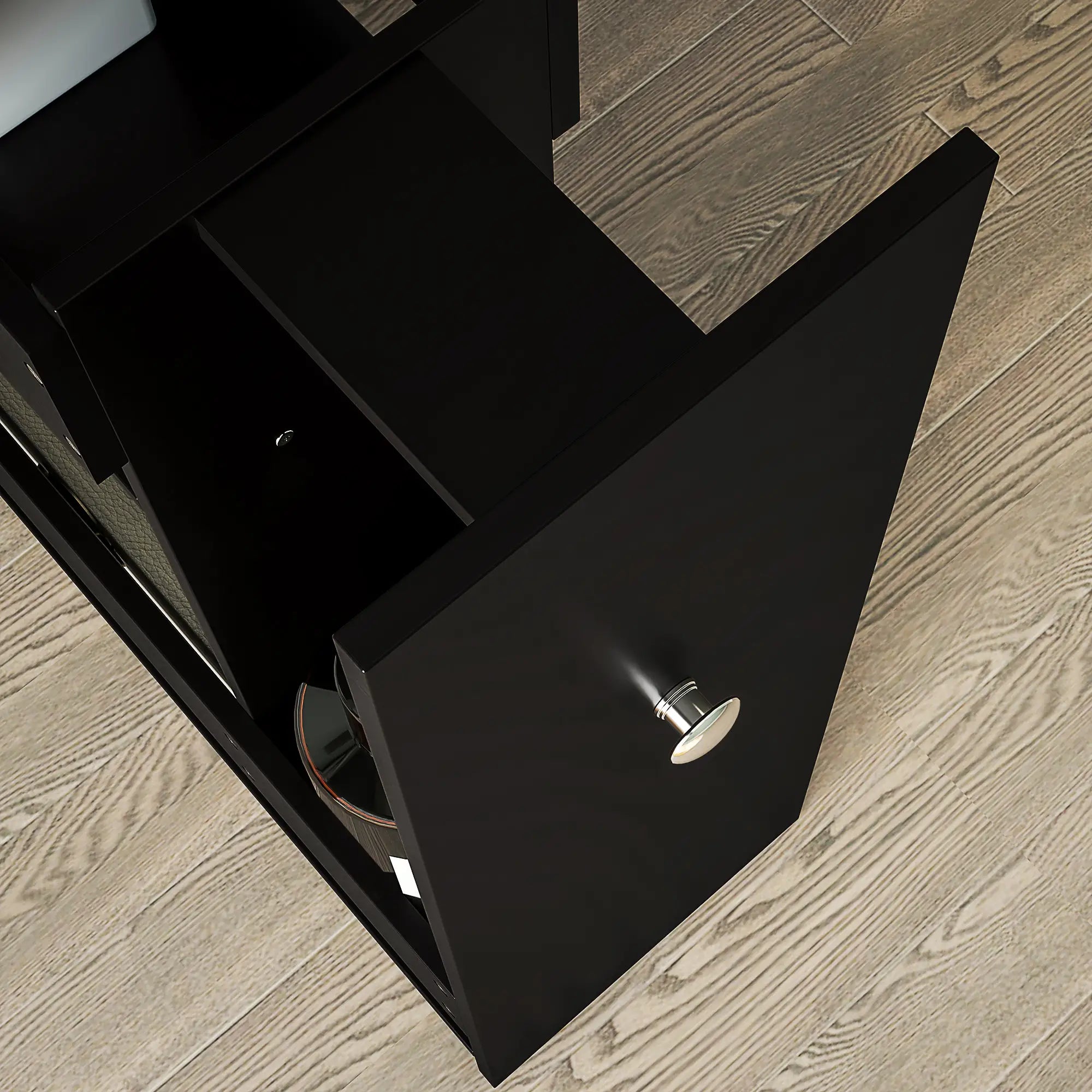 Space Saving Toilet Paper Cabinet, Narrow Bathroom Storage, Black Bathroom Cabinets at Gallery Canada