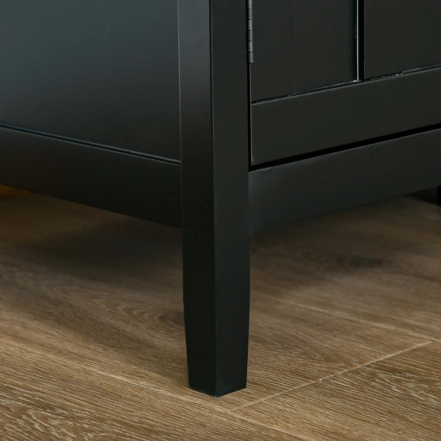 Sideboard Buffet, 2 Doors, Adjustable Shelves, Kitchen Dining, Black Bar Cabinets at Gallery Canada