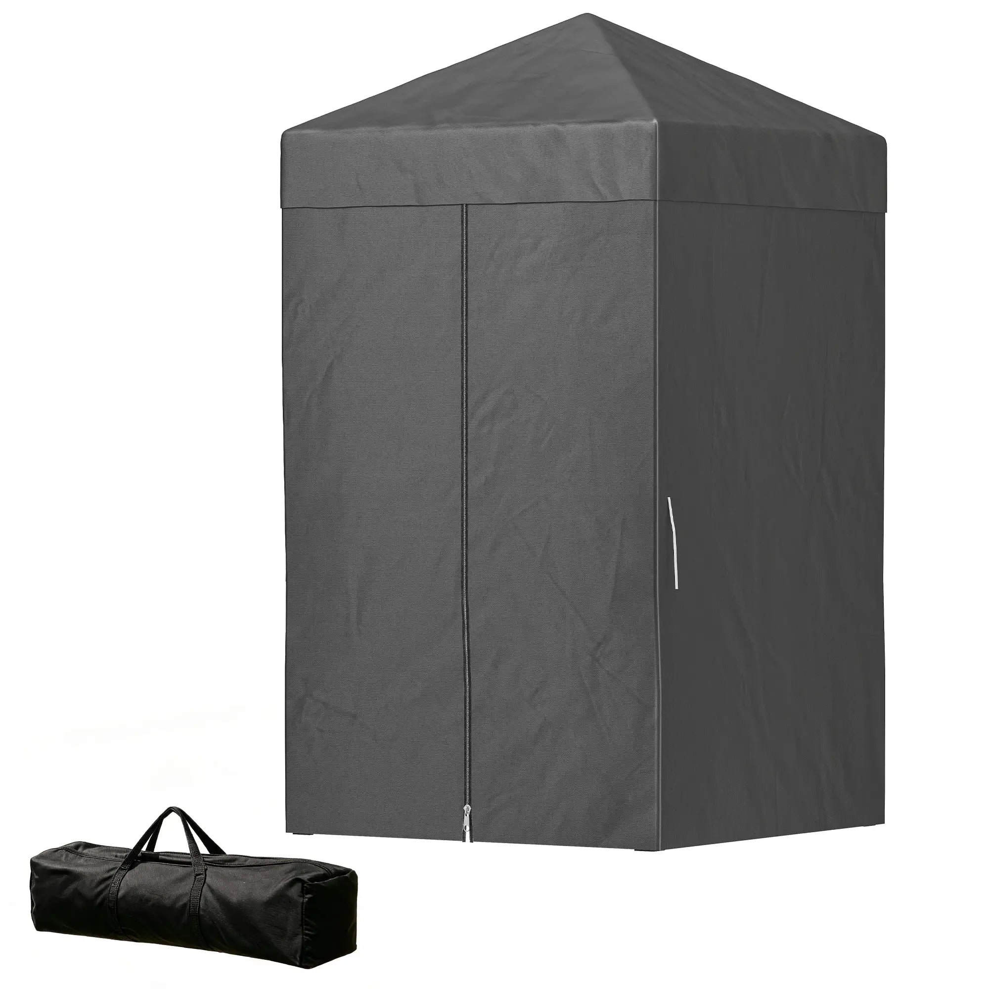 4x4 ft Pop Up Canopy Tent, UPF 50+ Changing Room, Dark Grey Pop Up Canopies Dark Grey, Black at Gallery Canada