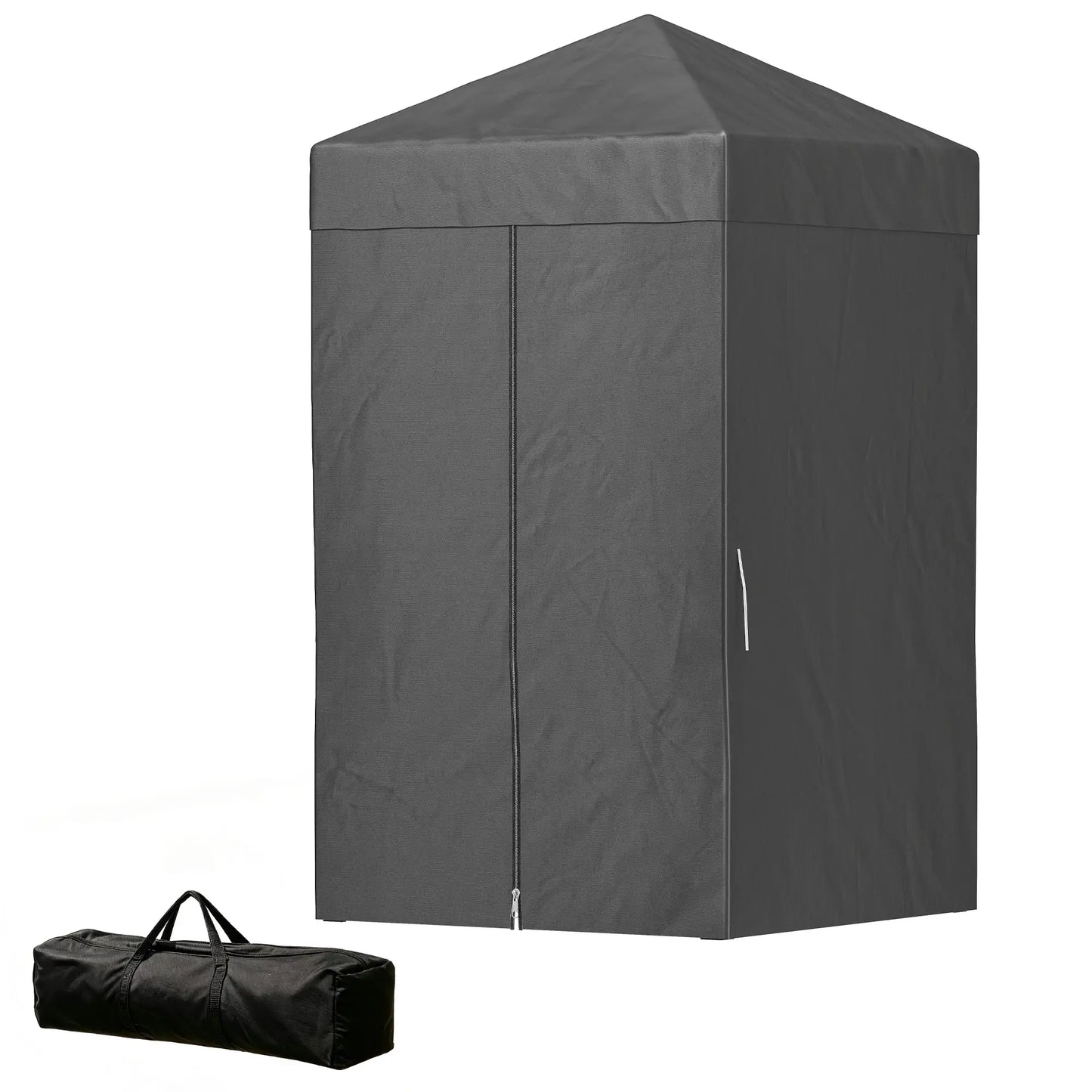 4x4 ft Pop Up Canopy Tent, UPF 50+ Changing Room, Dark Grey Pop Up Canopies Dark Grey, Black at Gallery Canada