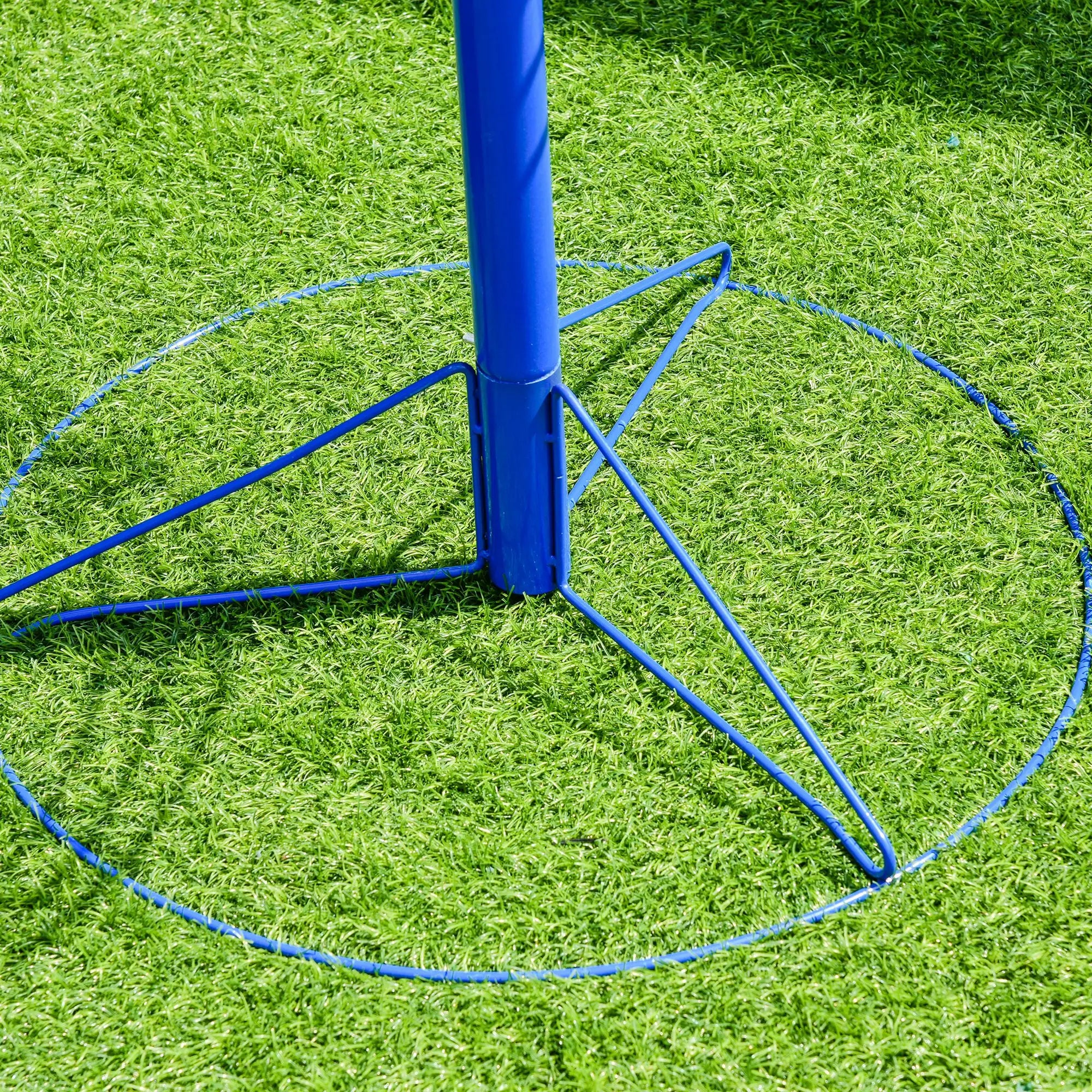 24-Chain Portable Disc Golf Basket, Easy Assembly, Lightweight, Deep Blue Baseball at Gallery Canada