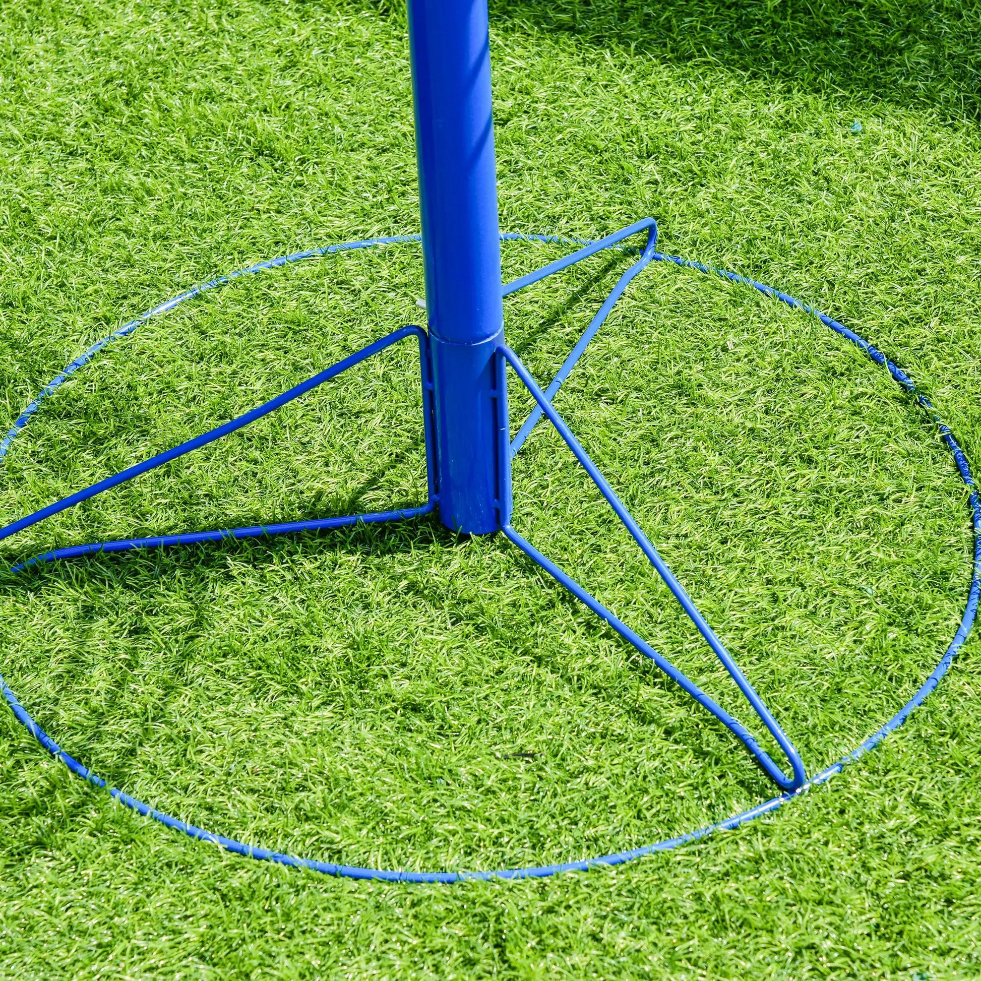 24-Chain Portable Disc Golf Basket, Easy Assembly, Lightweight, Deep Blue Baseball at Gallery Canada