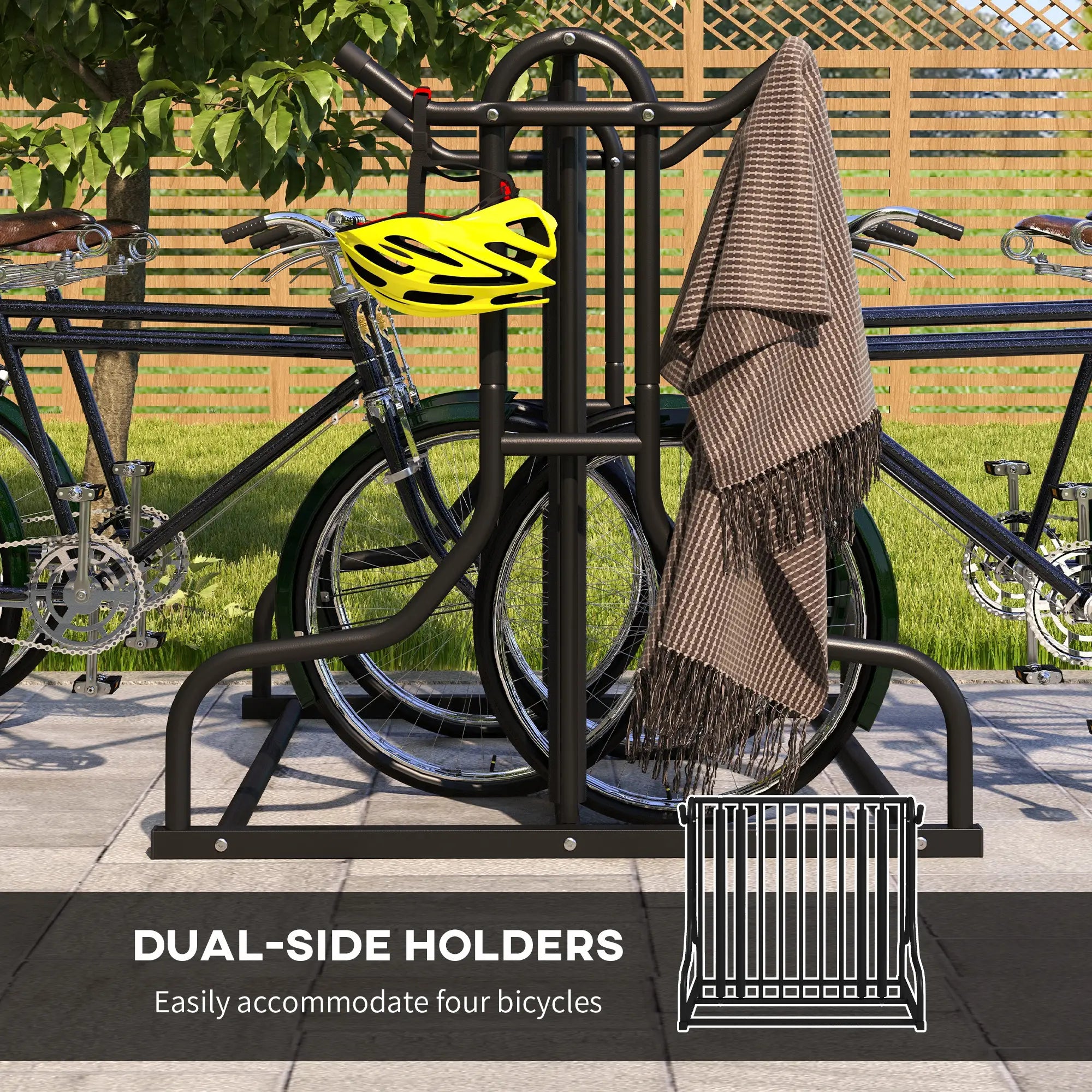 Steel Bike Rack, 35