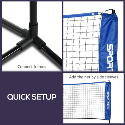 10ft Badminton Net, Height Adjustable, with Carry Bag, Blue Badminton at Gallery Canada