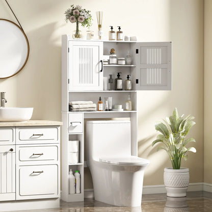 Over Toilet Storage Cabinet, Adjustable Shelf, Toilet Paper Holder Bathroom Cabinets at Gallery Canada