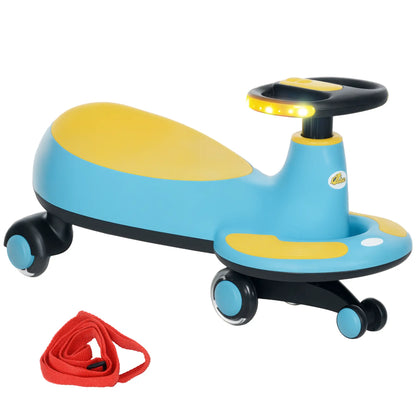 Kids Wiggle Car With Parent Rope, Music, Light, Blue Riding & Rocking Toys at Gallery Canada