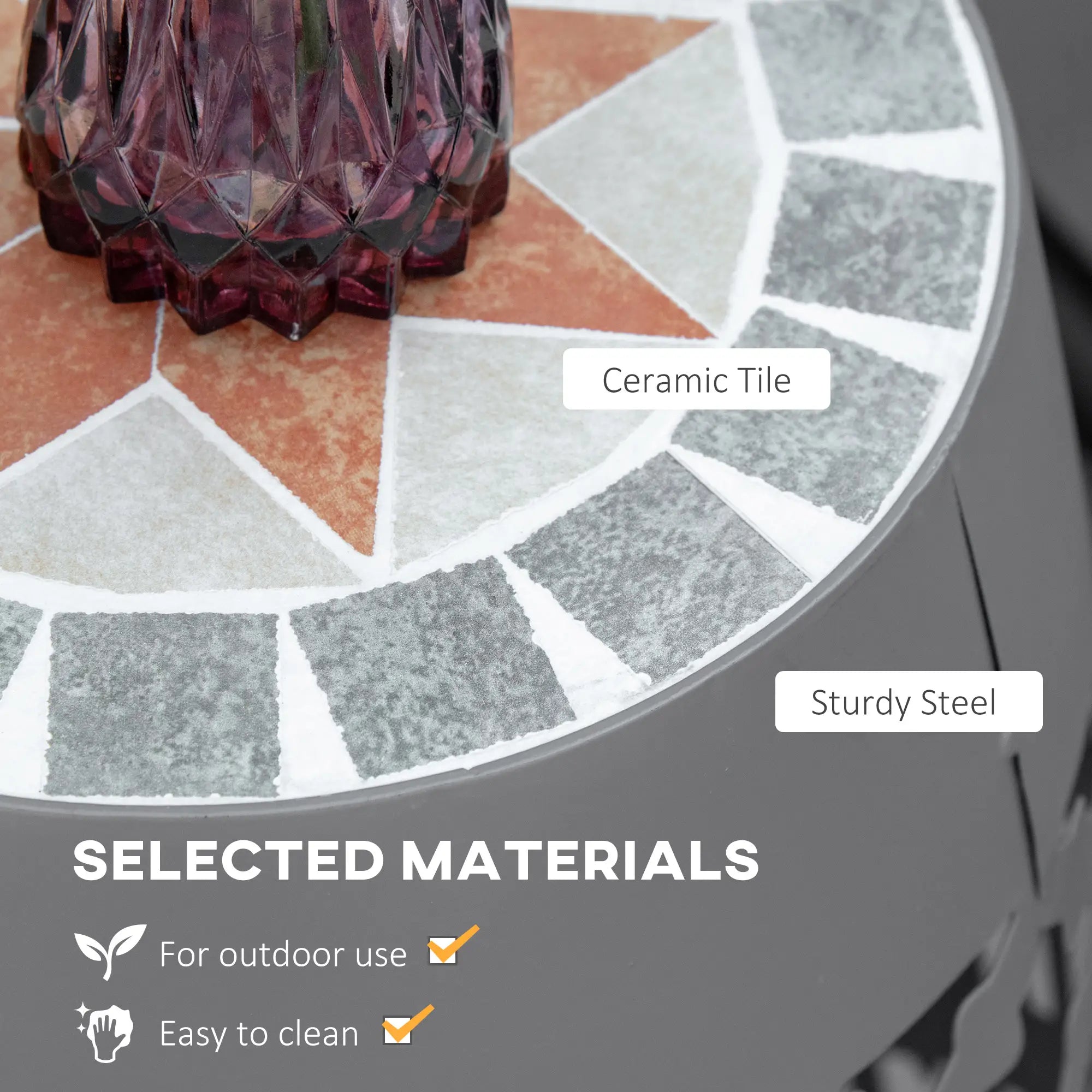 Ceramic Garden Stool, 12