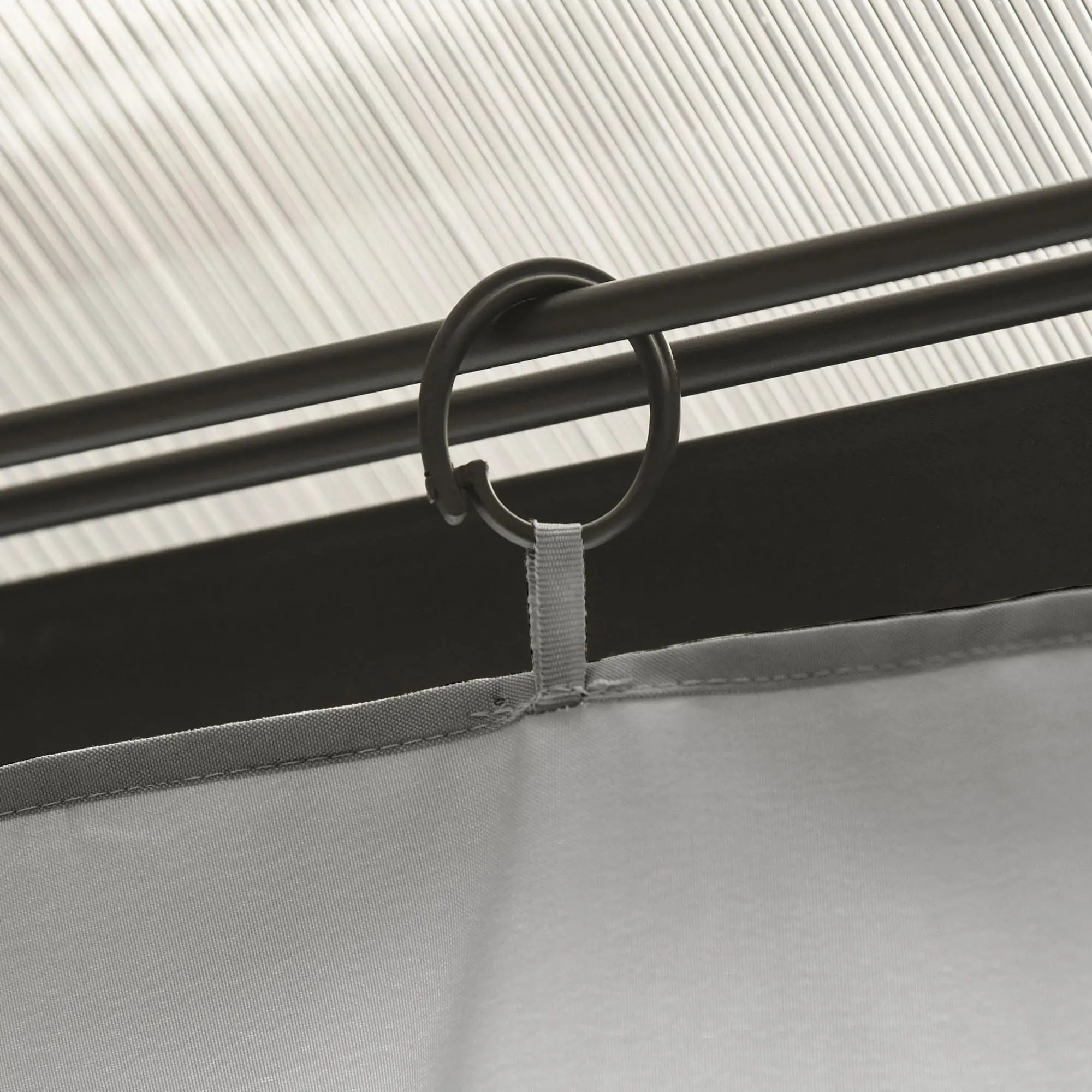 10' x 10' Gazebo Sidewall Set, 4 Panels, Light Grey Gazebo Sidewalls at Gallery Canada