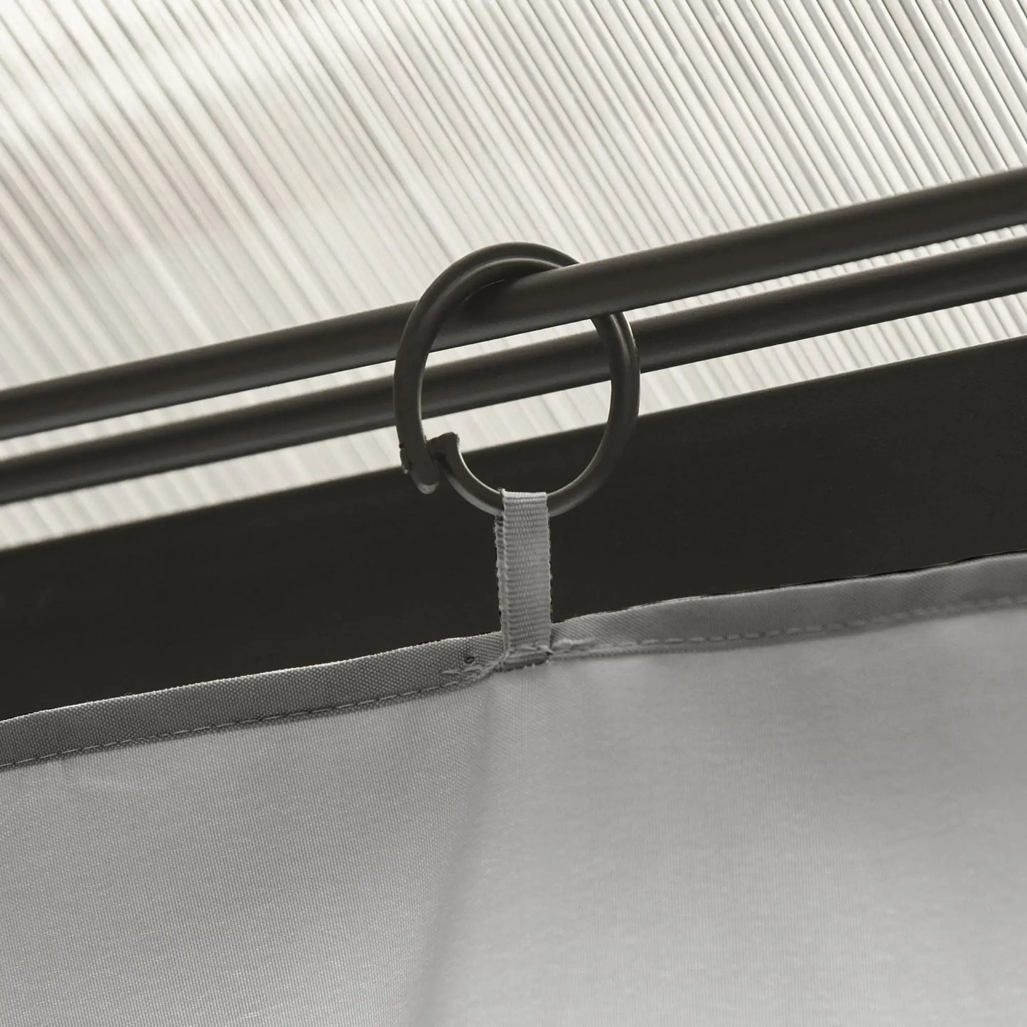 10' x 10' Gazebo Sidewall Set, 4 Panels, Light Grey Gazebo Sidewalls at Gallery Canada