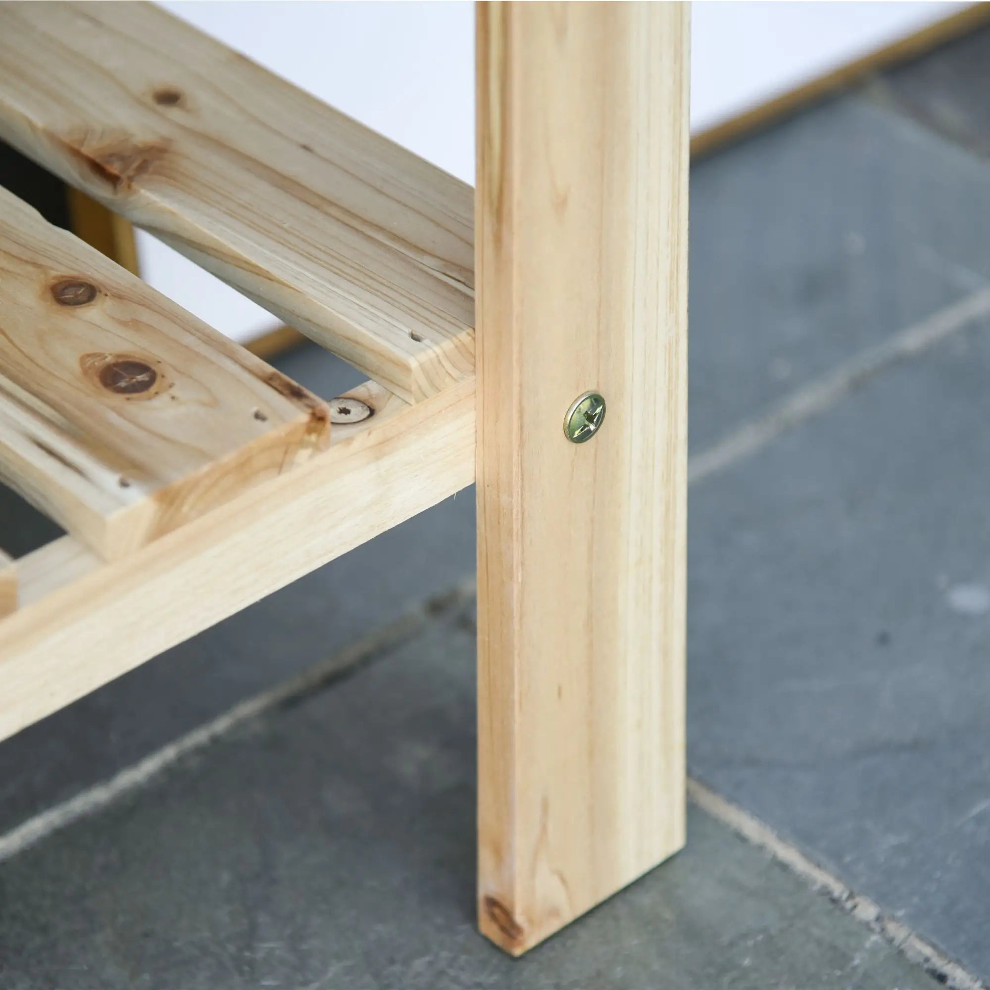 Raised Garden Bed With Legs, Elevated Planter With Shelf, Natural Wood Raised Garden Beds at Gallery Canada