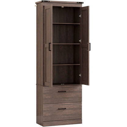 67" Tall Kitchen Pantry Cabinet, Doors, Drawers, Adjustable Shelves Kitchen Pantry Cabinets at Gallery Canada