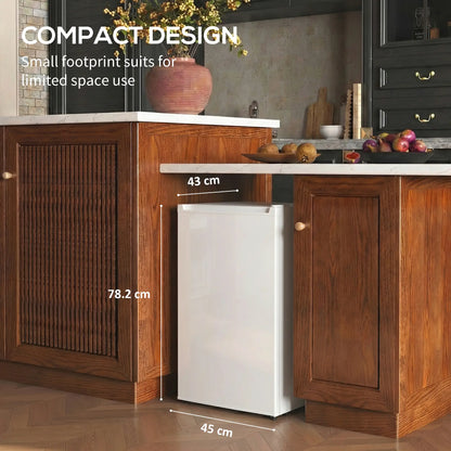 2.1 Cu. Ft. Mini Freezer, Compact Upright, Reversible Door, White Small Kitchen Appliances at Gallery Canada