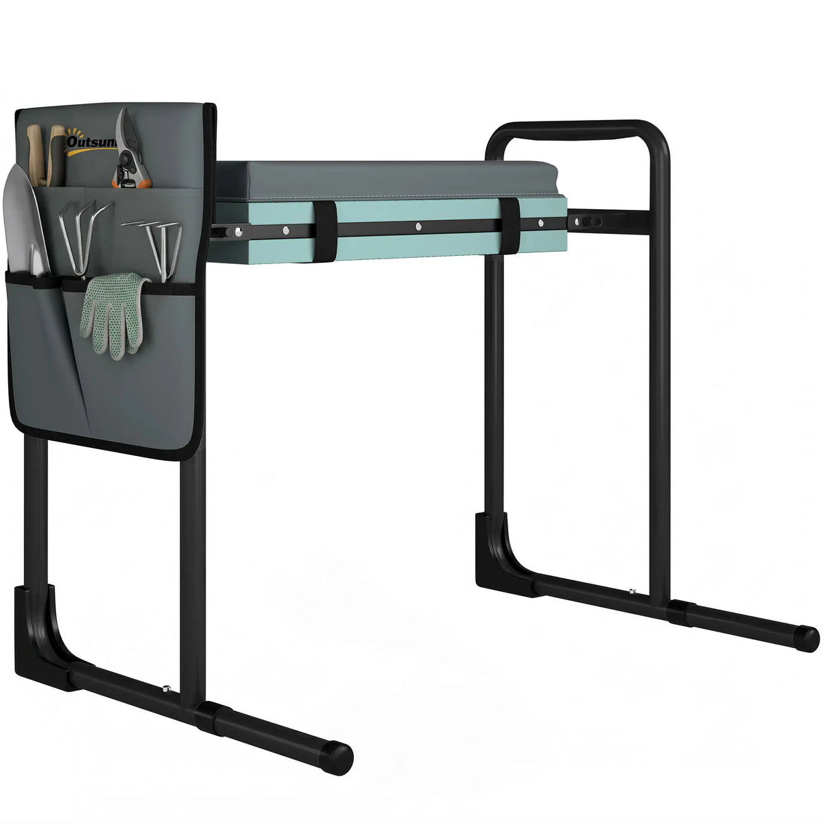 Heavy Duty Foldable Garden Kneeler Seat, Extendable Steel Legs Garden Accessories at Gallery Canada