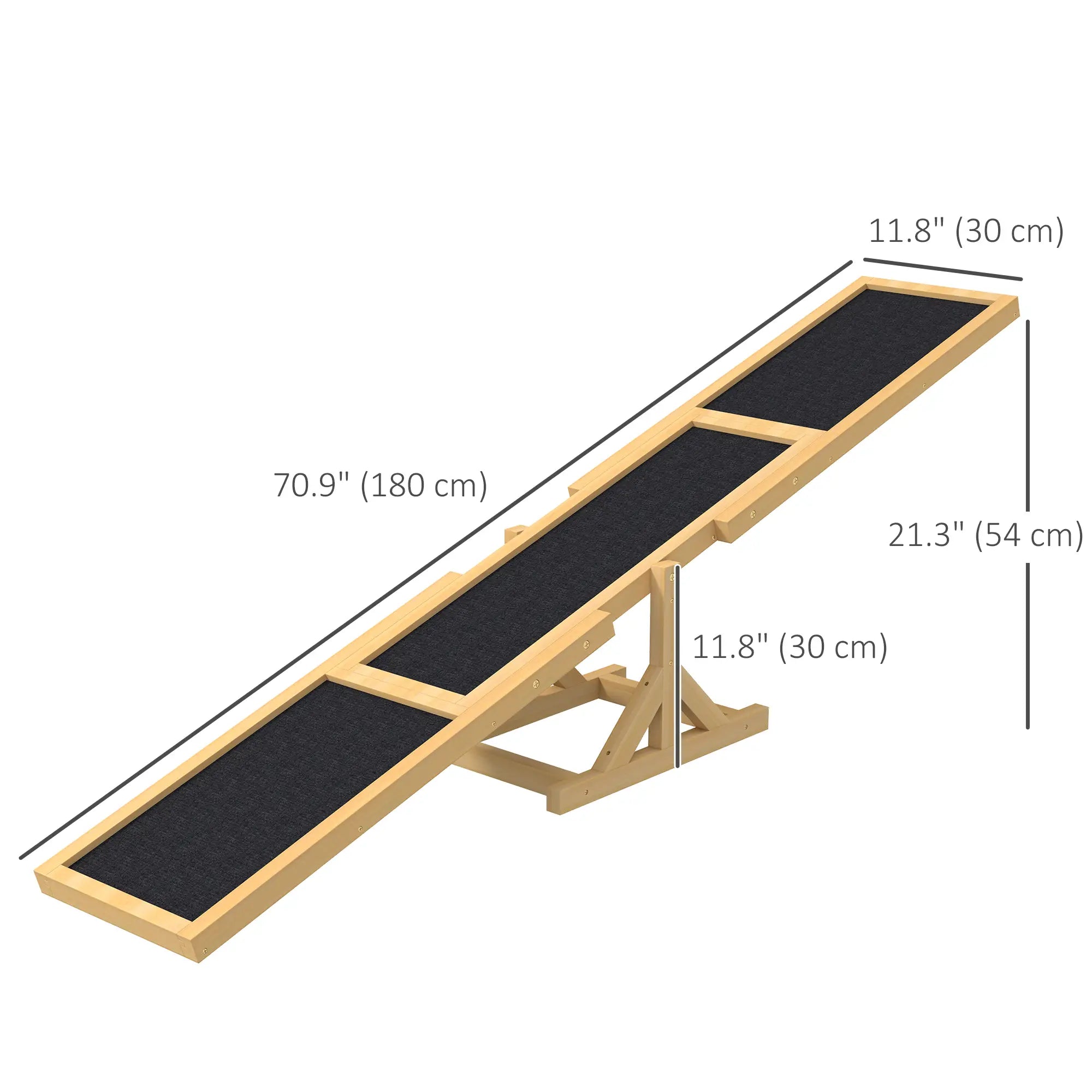 Wood Pet Seesaw, Dog Agility Training Equipment, Weather Resistant, Yellow Dog Agility Training Equipment at Gallery Canada