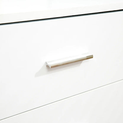 Modern 3 Drawer Lateral Filing Cabinet, Letter A4 Size, White Office Cabinets & Cupboards at Gallery Canada