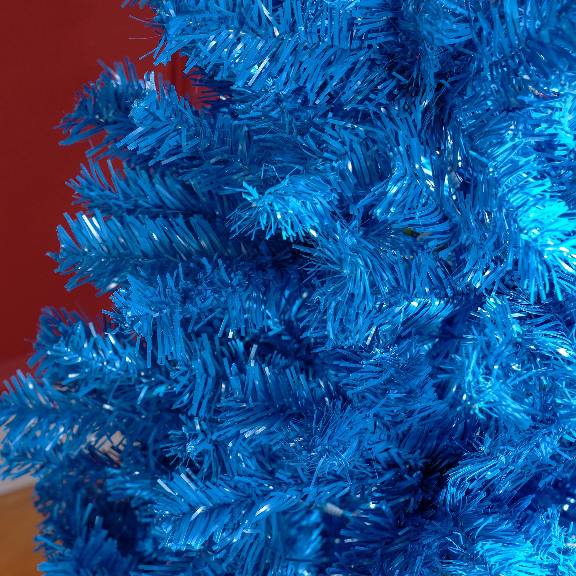 6FT Pencil Christmas Tree, Artificial, Automatic Open, Blue Pencil Christmas Trees at Gallery Canada