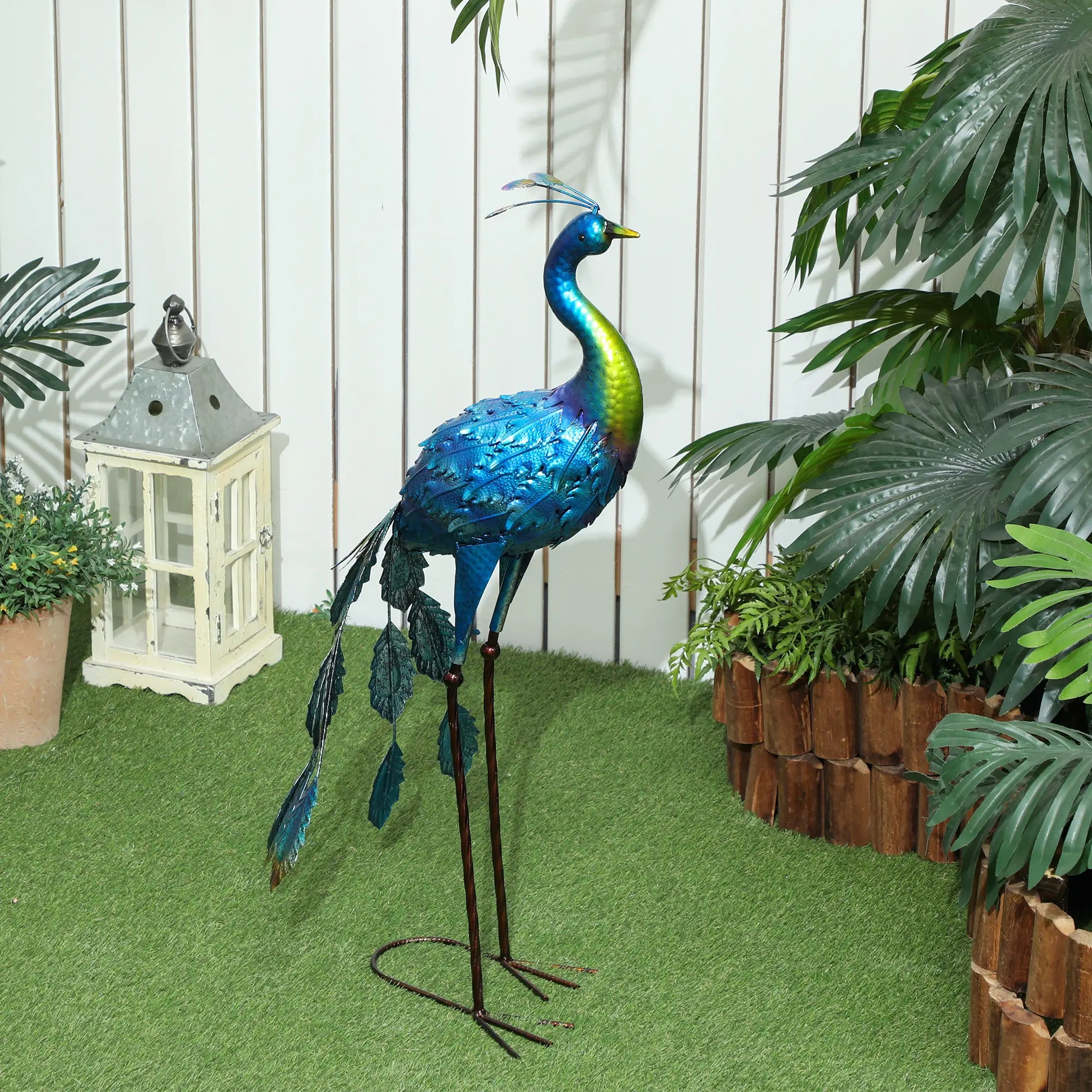 Peacock Garden Statue, 32.7
