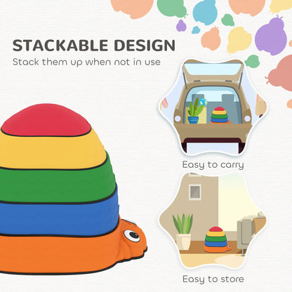 Ladybug Balance Stepping Stones, Indoor Outdoor Obstacle Course Kids Gym & Playmats at Gallery Canada