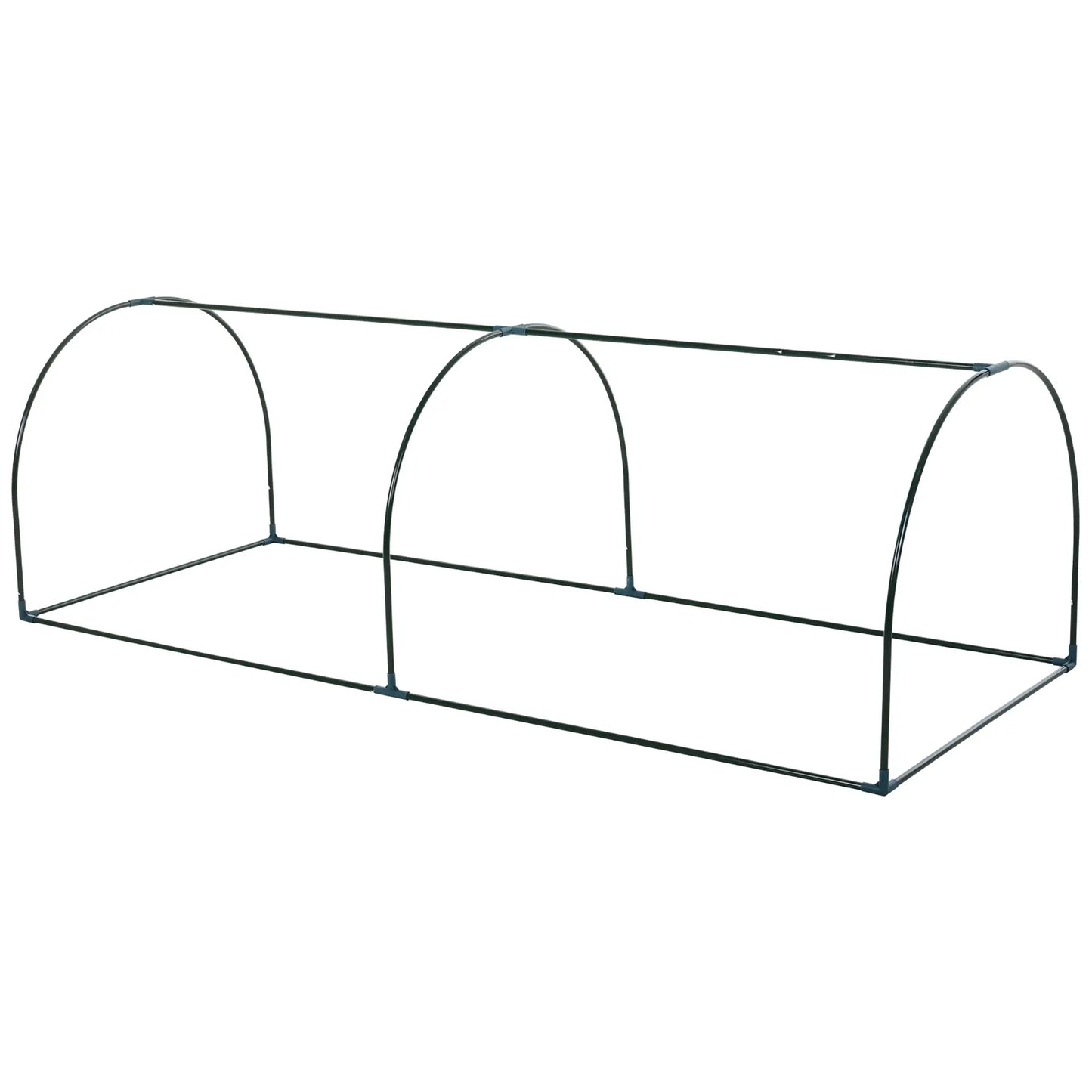 8' x 3' x 2.6' Mini Greenhouse, Portable with Zippered Doors, Clear Mini Greenhouses at Gallery Canada