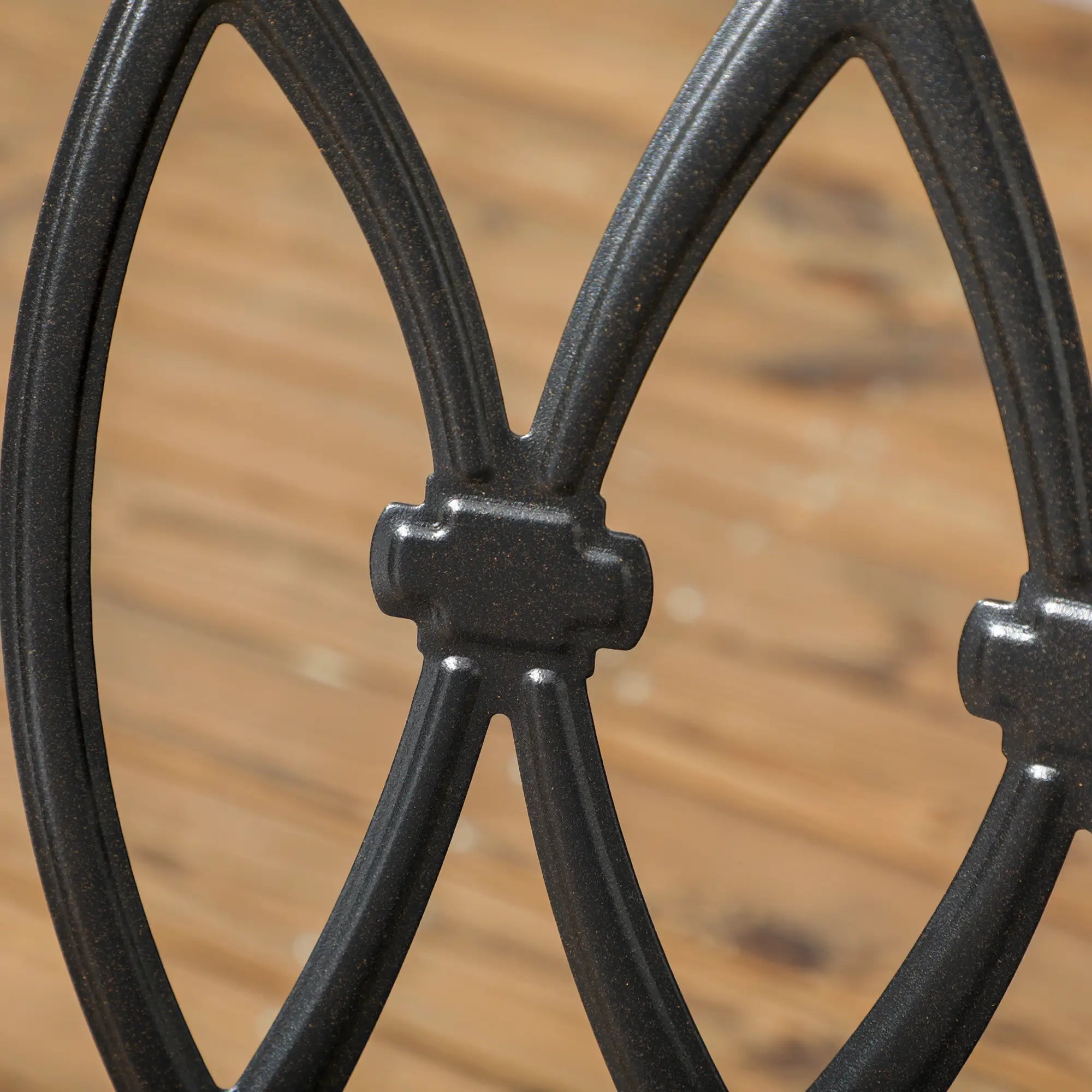 2 PCs Dining Chairs, Outdoor Armchairs, Stackable, Black Patio Chairs at Gallery Canada