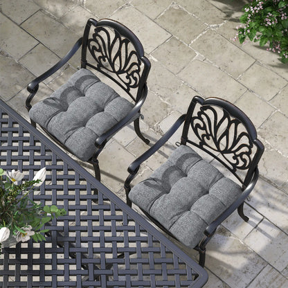4-Piece Patio Chair Cushion Set, Indoor Outdoor Replacement Pillows Patio Chair Cushions at Gallery Canada