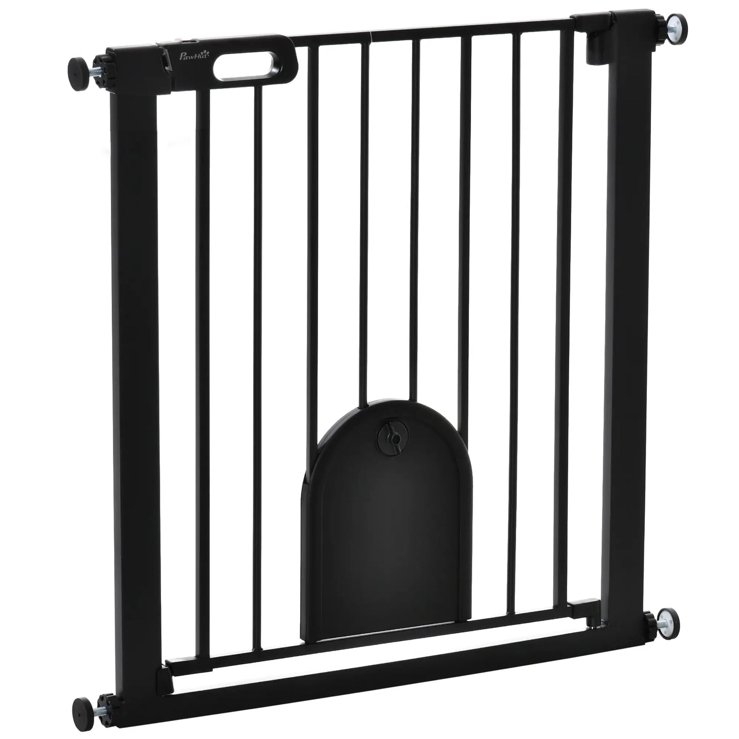 30"-32" Extra Wide Pet Gate, Small Door, 30"H, Black Houses, Kennels & Pens at Gallery Canada