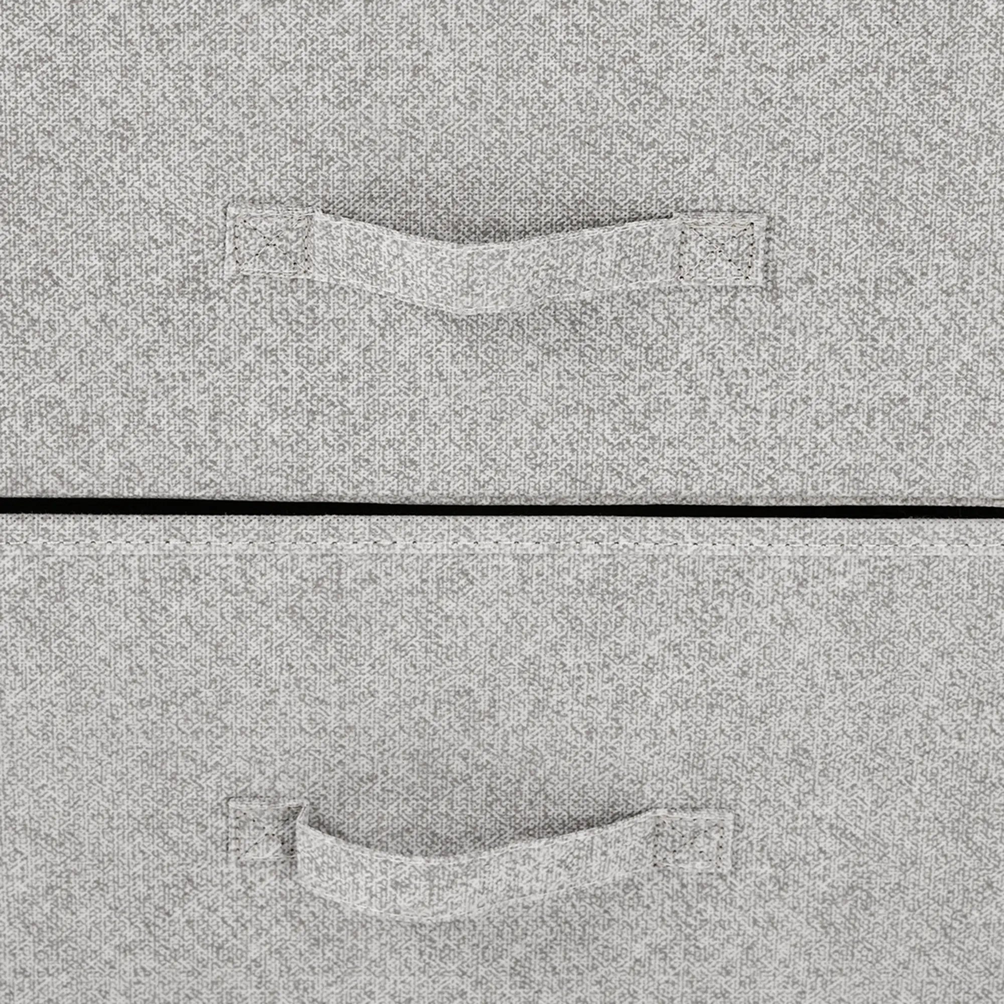 Linen Drawer Cabinet, 4 Removable Drawers, Adjustable Feet, White Storage Cabinets at Gallery Canada