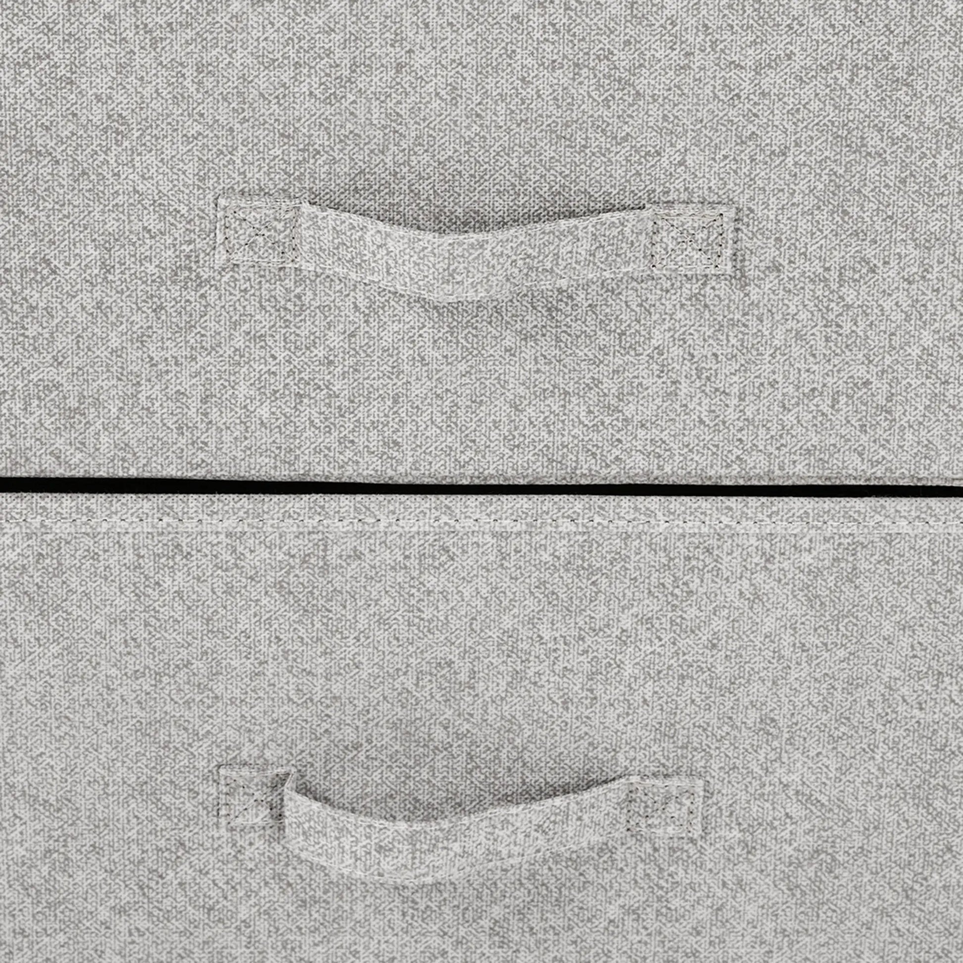 Linen Drawer Cabinet, 4 Removable Drawers, Adjustable Feet, White Storage Cabinets at Gallery Canada