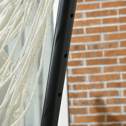 Patio Hammock Chair With Stand, Outdoor Swing, Cream Patio Swings with Stand at Gallery Canada