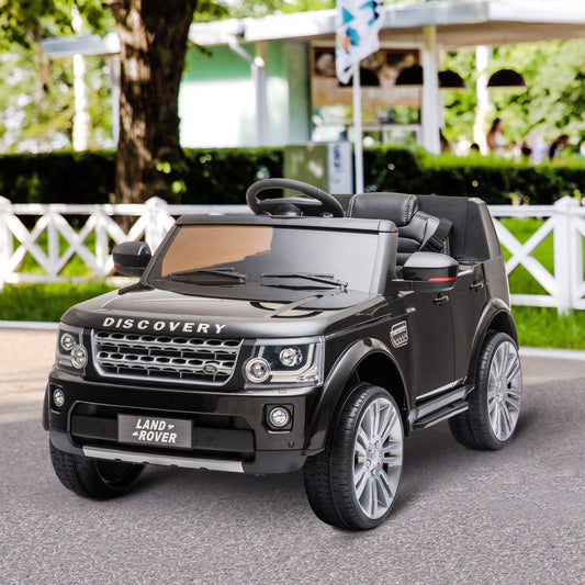 Landrover Kids Electric Ride On Car for 3-6 Years Old Black - Gallery Canada