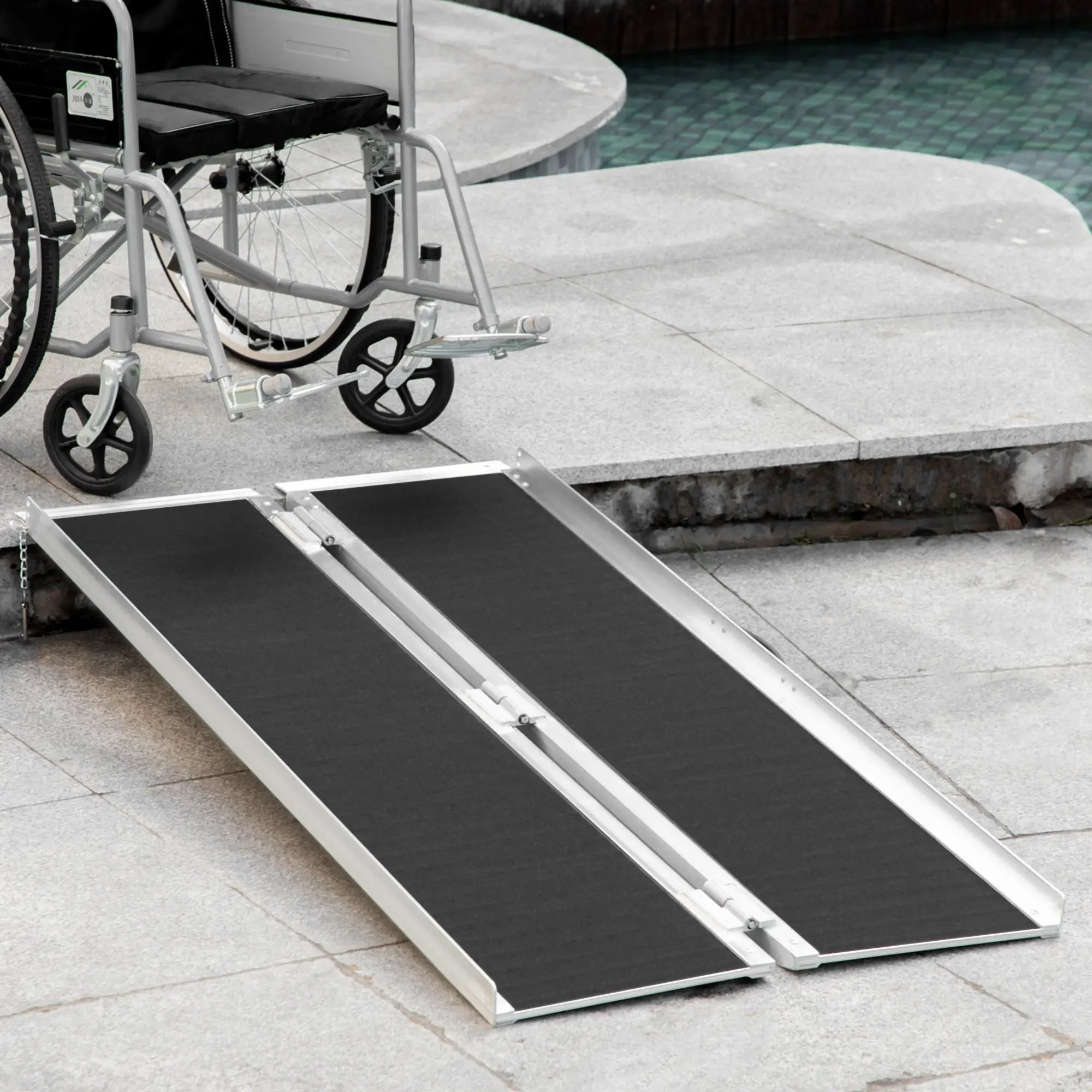 Foldable Portable Wheelchair Ramp, 5ft Knee Walker & Wheelchair Ramps at Gallery Canada