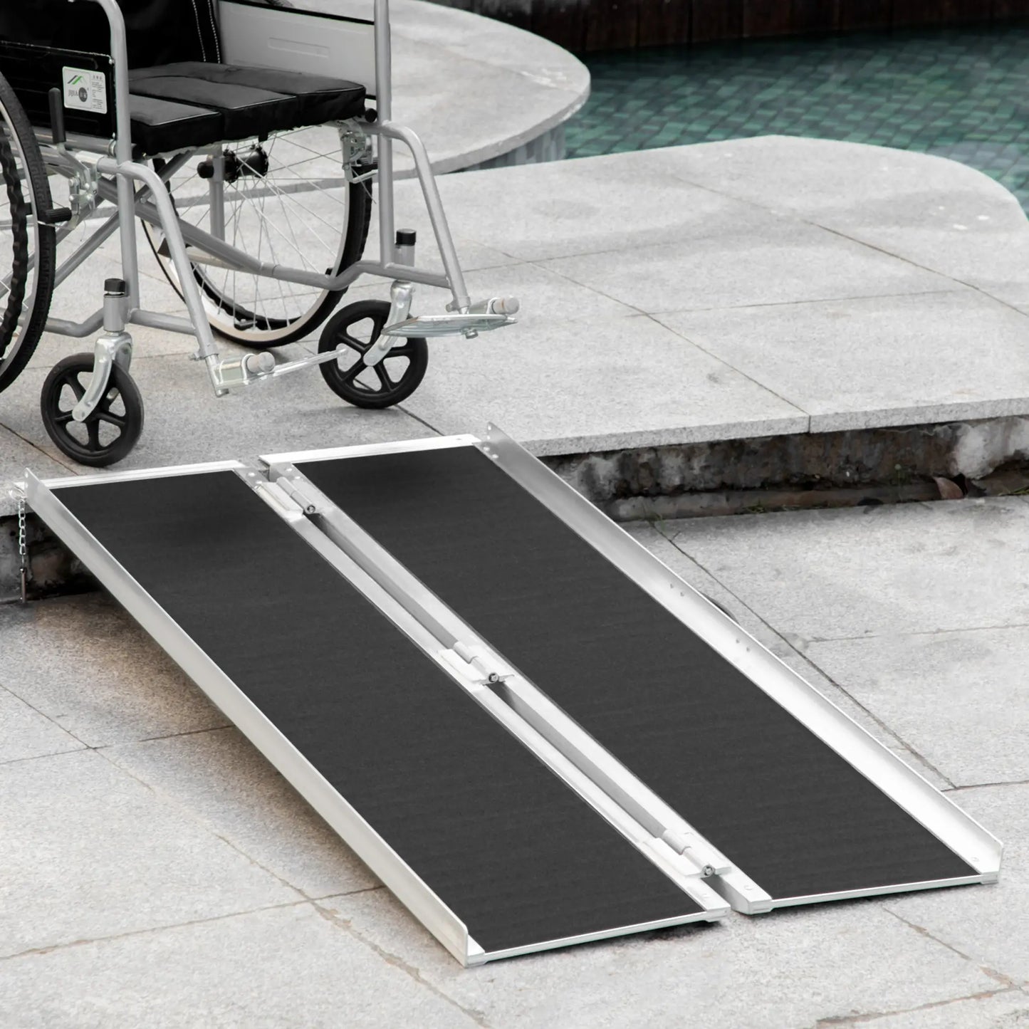 Foldable Portable Wheelchair Ramp, 5ft Knee Walker & Wheelchair Ramps at Gallery Canada