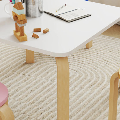 Kids Table and Chair Set, 5-Piece Children Furniture Kids Table Sets at Gallery Canada