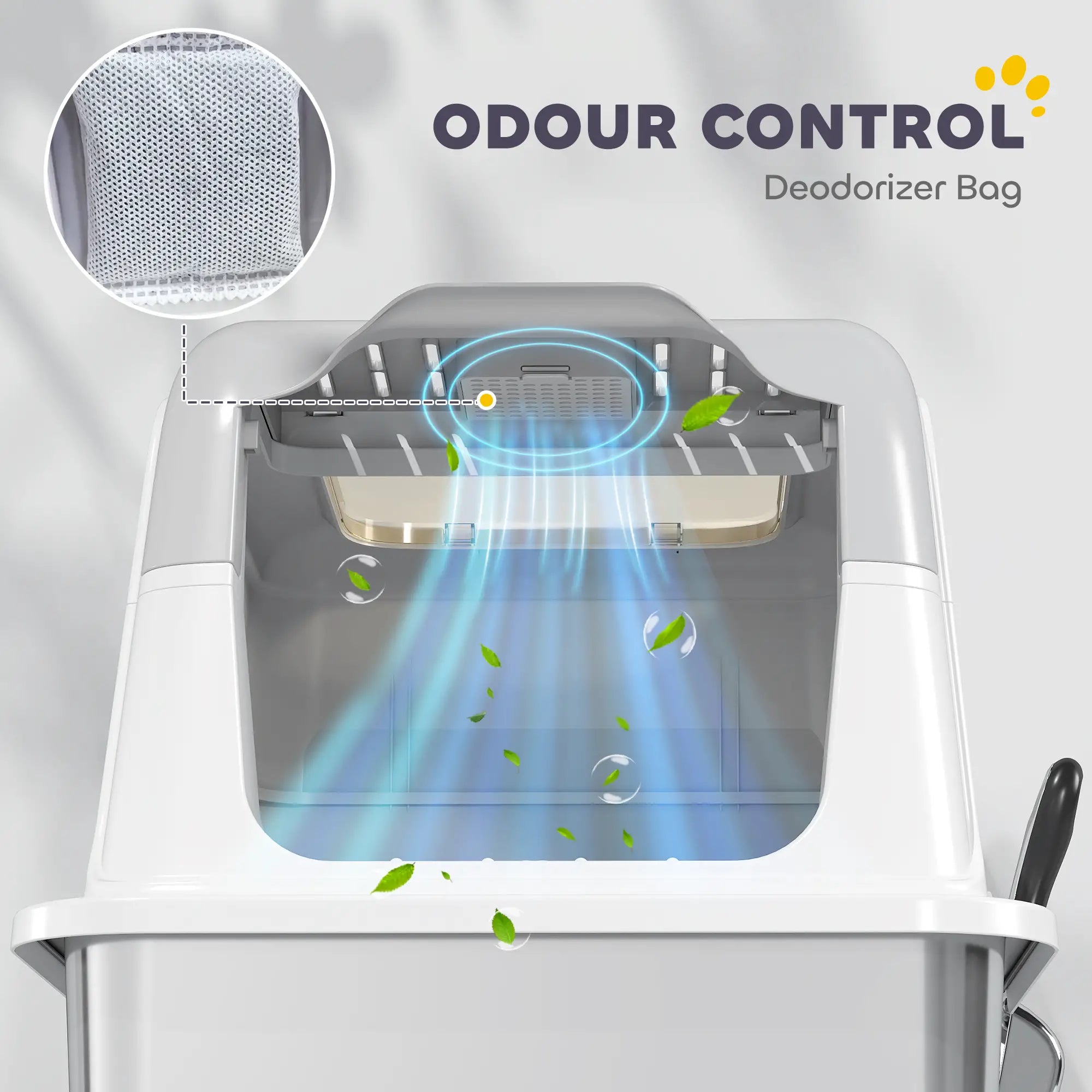 Extra Large Stainless Steel Litter Box, Enclosed for Big Cats Cat Litter Box Enclosures at Gallery Canada