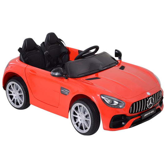 Licensed Kids Ride-On Car 12V with Remote Control, Suspension Wheel, Adjustable Speed, Red - Gallery Canada