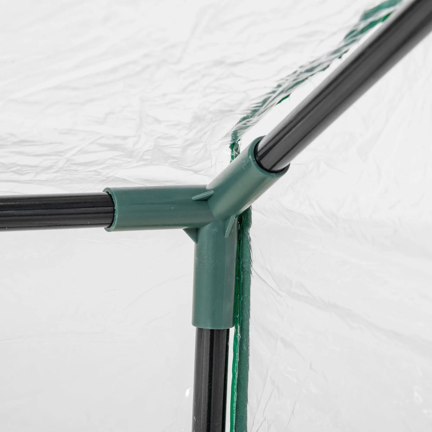 47" x 24" x 24" Mini Tunnel Greenhouse, Steel Frame, 2 Windows, Clear Greenhouses at Gallery Canada