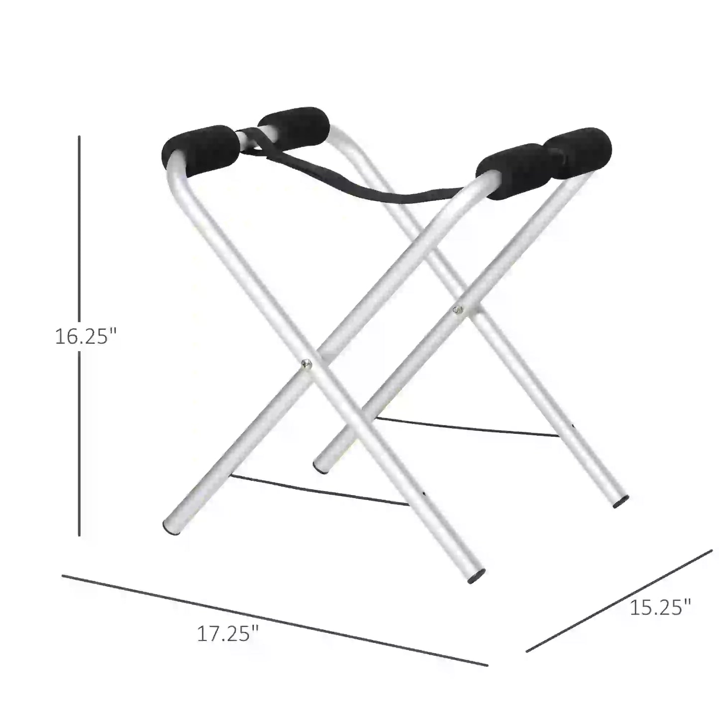 Universal Kayak Storage Stand, Rack, Aluminum Frame, Folding Design, 2 Pieces Kayak Carts at Gallery Canada