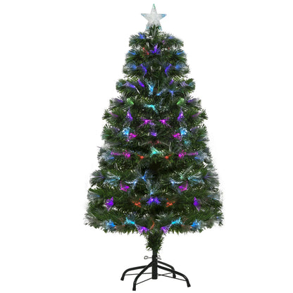 4ft Pre-Lit Fiber Optic Christmas Tree, Artificial Spruce, Star Top Artificial Christmas Trees Options at Gallery Canada