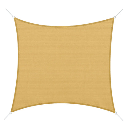10ft x10ft Square Canopy, Sun Shade Sail, Garden Cover, UV Protector Shade Sails Sand at Gallery Canada