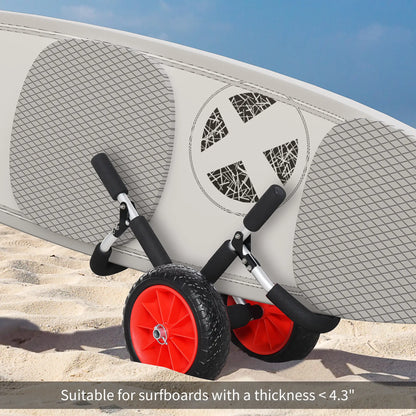 Stand-Up Paddleboard Dolly, Aluminum Surfboard Cart, Foldable for SUPs, Canoe Kayak Carts at Gallery Canada
