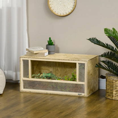 Wooden Reptile Terrarium, Sliding Door, 31.5" x 15.7" x 15.7" Houses & Habitats at Gallery Canada