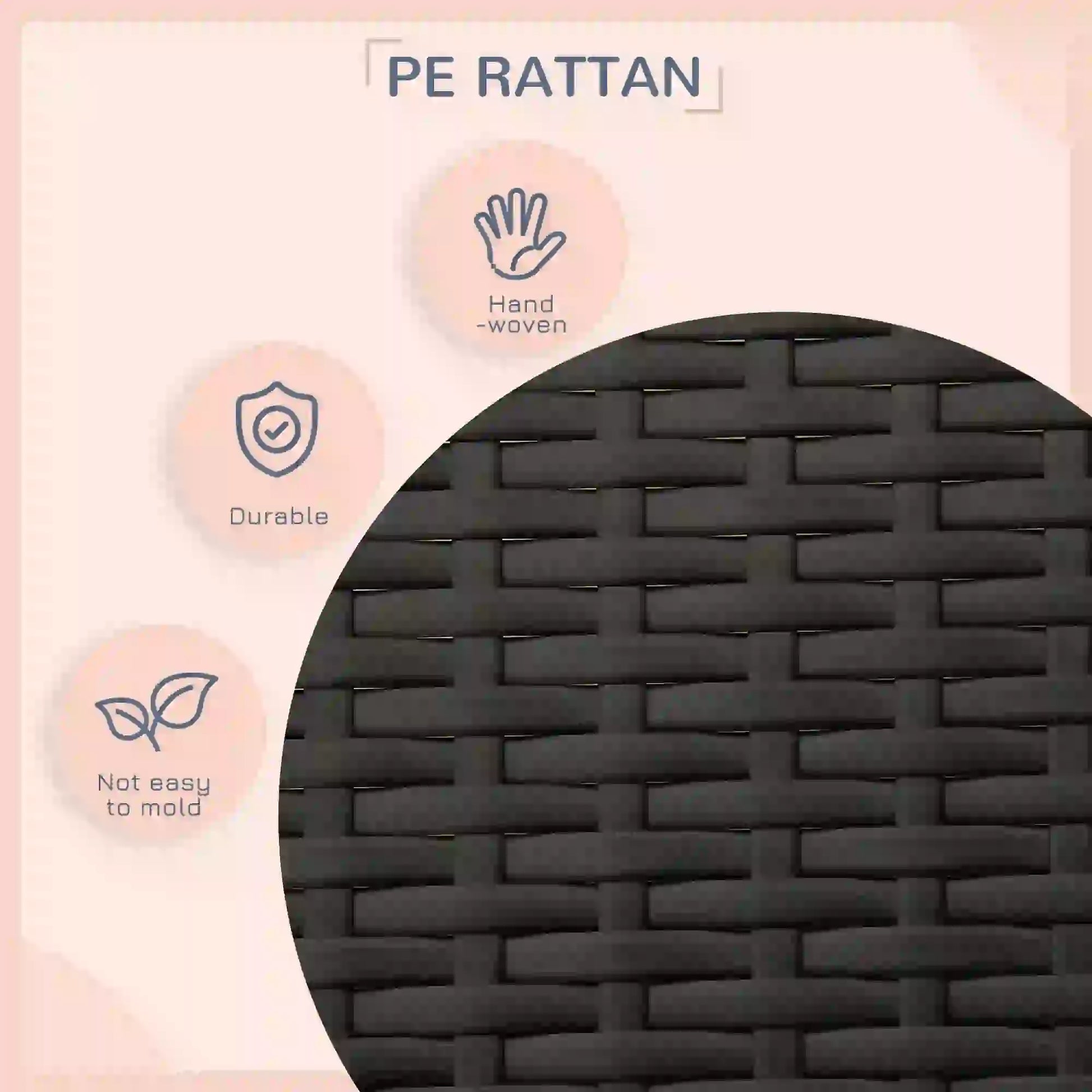 Elevated Rattan Dog House, Wicker Bed with Cushion, Small Medium Dogs, Cream White Houses, Kennels & Pens at Gallery Canada