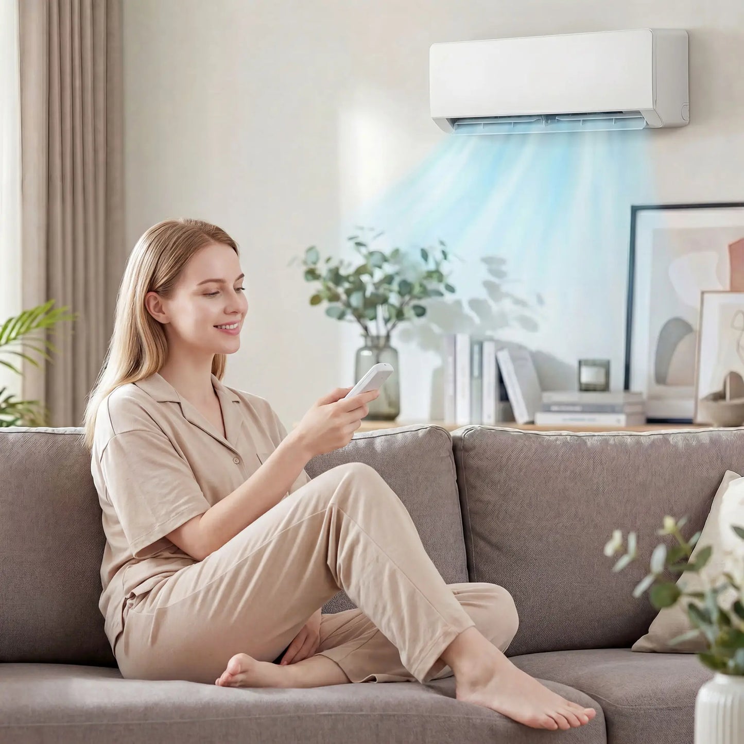 12000 BTU Mini Split AC, 22 SEER2 115V Wifi Inverter Heat Pump, 750 Sq. Ft Air Conditioner at Gallery Canada