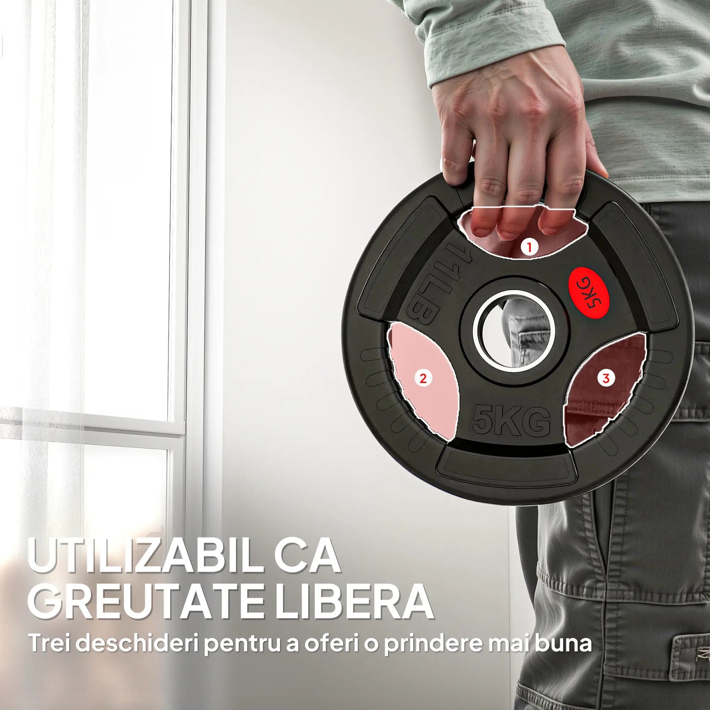 Weight Plates Set, 2-Inch Barbell Weights, 4 x 11lbs Dumbbells & Barbells at Gallery Canada