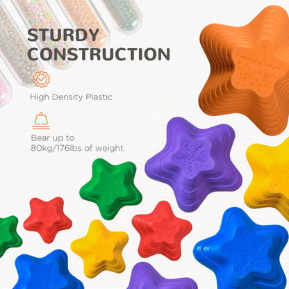 11PCs Larger Size Balance Stepping Stones, Non-slip Bottom, Stackable Obstacle Course Gym Sets & Swings at Gallery Canada