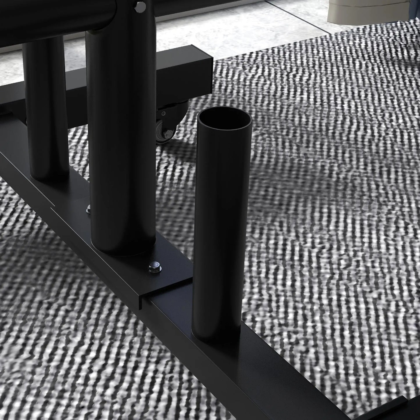 Weight Plate Rack, Holder for 2 Inch Plates and Bars, 440 Lbs Capacity More-Strength Training Equipment at Gallery Canada